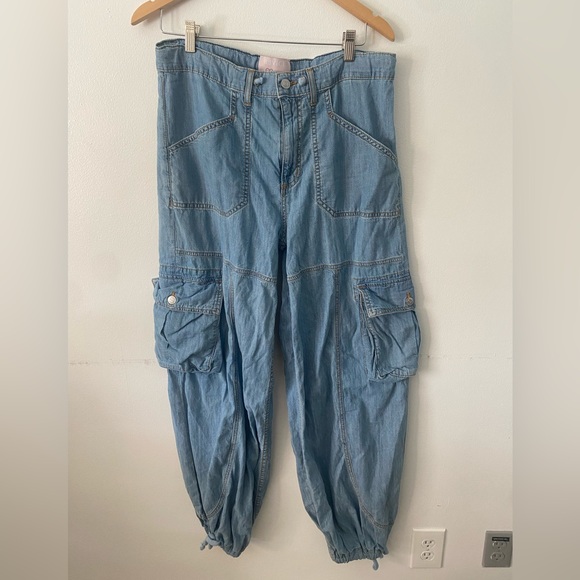 Revise Cargo Parachute Jeans Size Small - Picture 4 of 8